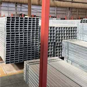 0.8-20 mm ERW Galvanized Non-Alloy Q235B/Q355B Steel Square Tube for Construction