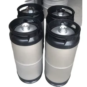 1/2 BBL 50 Liter 15.5 Gallon Used Stainless Steel Sankey Beer Keg