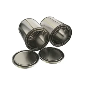 1 5L Round Tinplate Container for Car Paint & Chemical Storage Customizable Size Color ROHS Certified Factory Price