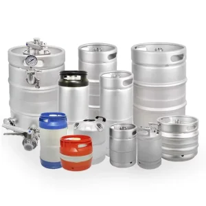 1/6 BBL 1/4 BBL 1/2 BBL Craft Beer Kegs 5L 10L 15L 20L for Beer Storage and Transportation