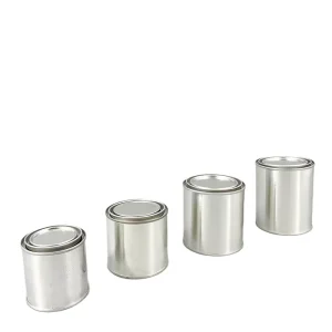 1 Pint 500ml Lever Lid Metal Tin Can for Coating candle