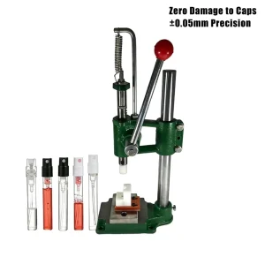 1 mL and 2 mL Cartridge Bottle Manual Capping Press Arbor Tool for 0.5 g and 2 g Cartridges
