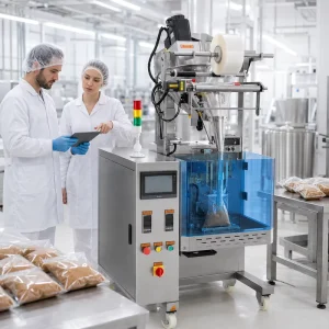 1 to 100g Small Powder Sachet Auger Filler Machine Vertical Form Fill Seal Automatic Packing Machine