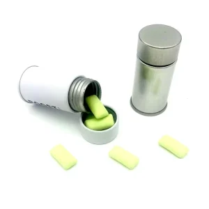 1.18-Inch Diameter Child-Proof Metal Tin Can for Gummies