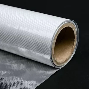 1.20 x 50 m Mesh 8×8 D500 High-Reflectivity Aluminum Foil Metallized Film Laminated Woven Fabric Insulation