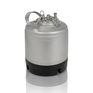 1.75 Gallon 6.5L Ball Lock 304 Stainless Steel Cornelius Corny Keg with Steel Handle