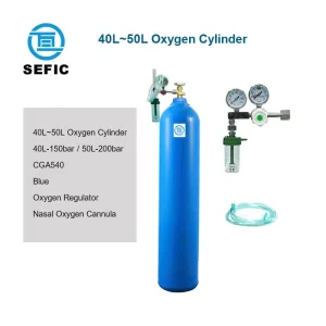10 50L Manufacturing Gas Cylinders Air Oxygen Helium Argon Nitrogen Cylinders Gas Tanks