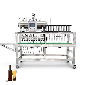 10-Head Stainless Steel Bottle Filling and Capping Machine for Beverage and Juice