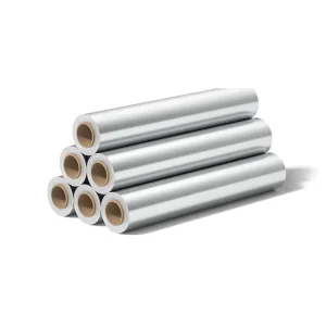 100 m Embossed Aluminum Foil Roll, 14 Micron, Soft, for Kitchen, Home, Office and Food Packaging