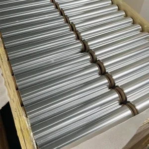 1000*0.01um 8011 H34 Grade 0.22 mm Thick 151mm Width Aluminum Foil for Food