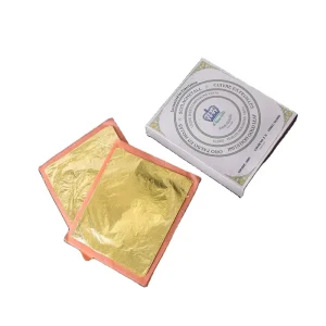 10,000 Sheets 16 x 16 cm Gold Foil Leaf, Italian Imitation Silver Leaf for Picture Frames and Furniture