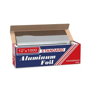 1000FT Heat-Resistant Food-Grade Aluminum Catering Foil Roll for Cooking