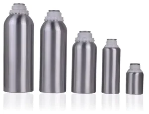 1000ml Aluminum Chemical Storage Bottle with Inner Seal, Leak-Proof