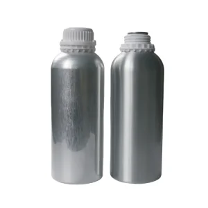 1000ml Aluminum Essential Oil Chemical Bottle with Tamper-Evident Cap