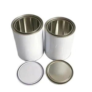 100ml-1000ml Small Empty Round Tin Paint Can With Lever Lid Multi Size Industrial Solvent Metal Container Custom OEM Logo