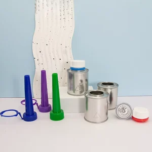 100ml 150ml 200ml Custom Empty Metal Round Tin Cans Car Fuel Additive Can Lubricating Oil Tin Cans Motor Oil Diesel Tin Cans