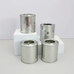 100ml 150ml Empty 56mm Tinplate Metal Fuel Additive Oil Cans for Automotive Chemicals