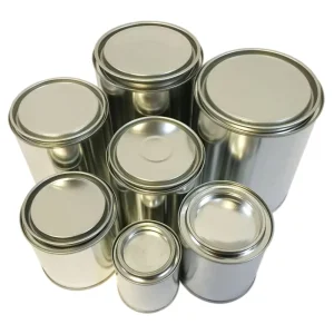 100ml 250ml 500ml 1000ml Small Empty Round Metal Paint Tin Can with Lids Tin Can Packing