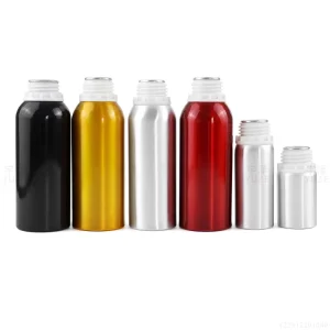 100ml 300ml 500ml Aluminum Perfume Oil Attar Bottle with Tamper-Resistant Cap