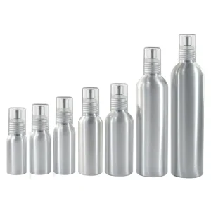 100ml Aluminum Perfume Mist Spray Pump Lotion Bottle