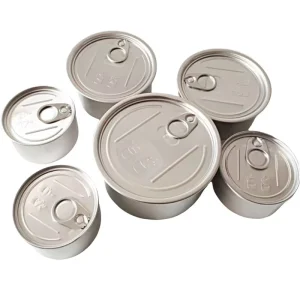 100ml Round Self-Seal Tinplate Storage Jar for Pet Food