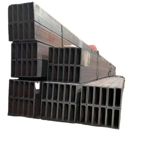 100x100mm 120x120mm A36 Mild Steel Black Hollow Section Carbon Steel Q235 Square and Rectangular Tube