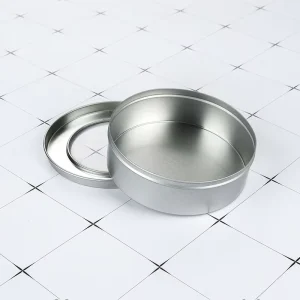 100×34 Food-Grade Round Window Tin Box for Mousse Cake, Tiramisu, and Pastries