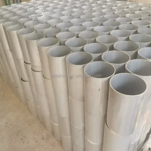 1060/6063 Seamless Extruded Anodized Aluminum Alloy Tube, Custom Size, Factory