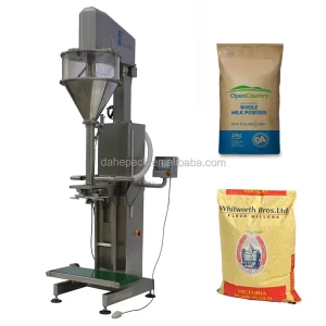 10kg 15kg 20kg 25kg 30kg Bulk Powder Auger Weighing, Filling, Packing, Sealing and Sewing Machine
