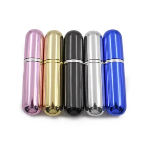 10ml Aluminum Refillable Perfume Atomizer Spray Bottle with Metal Shell