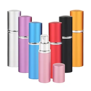 10ml Aluminum Refillable Perfume Spray Bottle