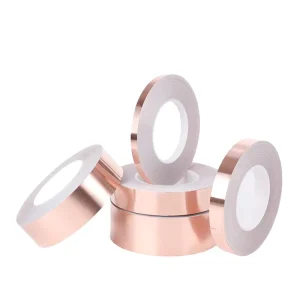 10mm Conductive Copper Foil Tape with Dual Conductive Adhesive for EMI RFI Shielding Guitar Electronics Repair