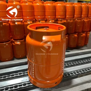 11.7kg Steel LPG Gas Cylinder Low Pressure Hexagonal Valve ISO 4706 Standard 26.5L Capacity 300mm OD