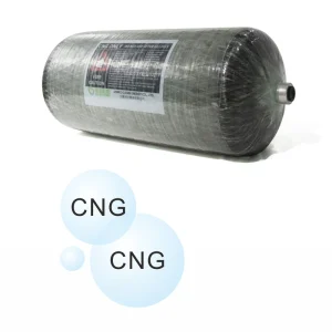 114L Type 2 CNG Cylinder 406mm Wall Thickness for Industrial and Vehicle Use