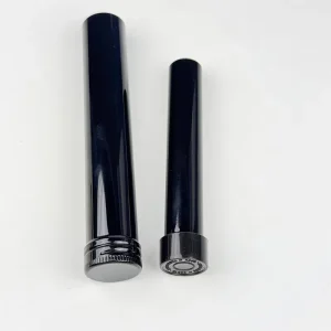 116mm 120mm Airtight Cigar Aluminum Tube Rolling Paper Metal Tube with Screw Lid