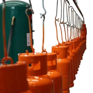 12.5kg Empty Refillable Steel LPG Gas Cylinder Low Pressure for Myanmar Laos Cambodia Thailand