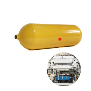 120L Type 2 CNG Cylinders 406mm Wall Thickness Industrial Use for Car Gas Cylinder