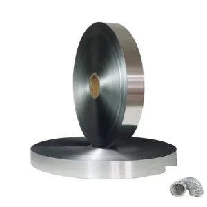 1235 8011 Single-Sided Aluminum Foil PET Laminated Roll for HVAC Air Ducts