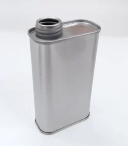 125ml 250ml F Style Rectangle Tinplate Can with Screw Cap and Offset Printing for Coffee Custom Logo Available