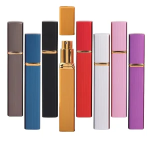 12ml Mini Aluminum and Glass Refillable Perfume Atomizer Bottle