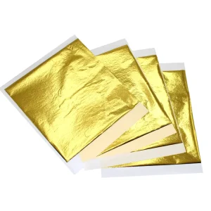 14*14cm 1000pcs/pack B Color Gold Leaf for Home Gilding Ceilings Furniture Decoration Metal Foil Paper