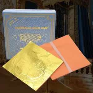 14x14cm #1 Antique Gold Leaf Sheet 1000pcs pack Antique Real Gold Foil for Buddha Statue Gilding of Furniture Foil Sheets