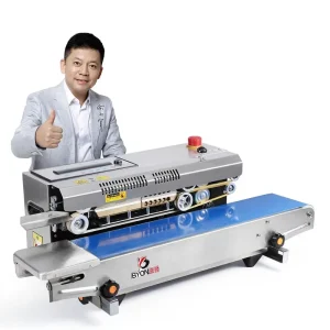 150-11S Backhand Fully Automatic Heat Sealing Machine for Food and Tea Packaging with Film, Aluminum Foil, Plastic, and Kraft Paper