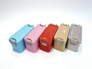 150*60*65mm Food Grade Tinplate Gift Box with Lock Seal for Tiramisu Cake