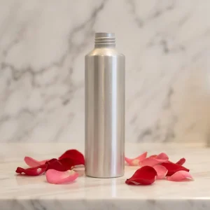 150ml 200ml 300ml Screen Printed Empty Aluminum Screw Bottle for Shampoo and Personal Care