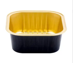 150ml Disposable Aluminum Foil Baking Cup with Lid for Pizza, Pie, and Cupcakes