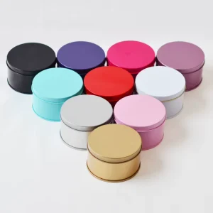 150ml Window Tinplate Can for Candy, Chocolate, and Lollipops with Crown Cap, Sealing, and Frosted Finish