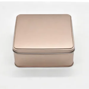 155*155*65mm Square Metal Gift Storage Box