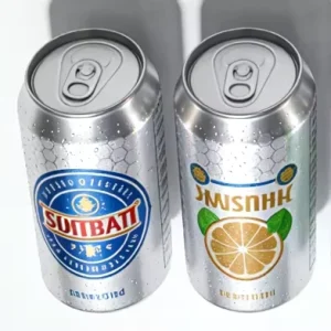 16oz/473ml Food-Grade Recycled Aluminum Can for Beer, Beverages, and Soft Drinks