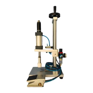 17A Semi-Automatic Desktop Pneumatic Perfume Capping and Neck Crimping Machine